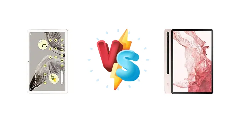 Google Pixel Tablet vs Samsung Galaxy Tab S8+