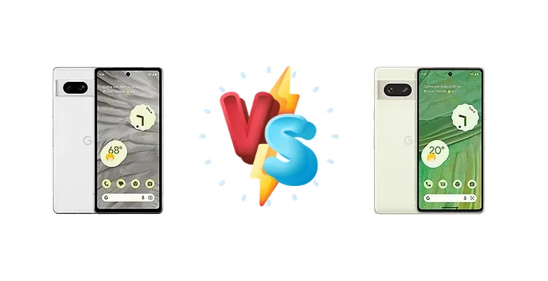 Google Pixel 7a vs Google Pixel 7