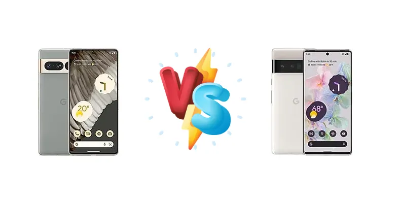 Google Pixel 7 Pro vs Google Pixel 6 Pro