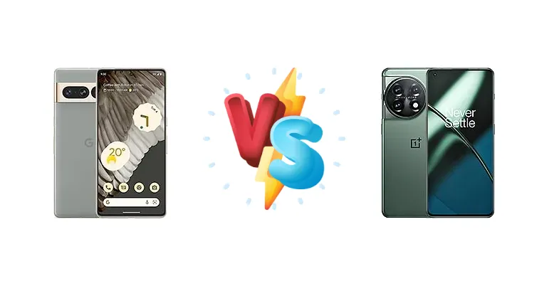 Google Pixel 7 Pro vs OnePlus 11