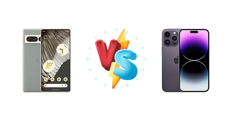 Google Pixel 7 Pro vs Apple iPhone 14 Pro Max