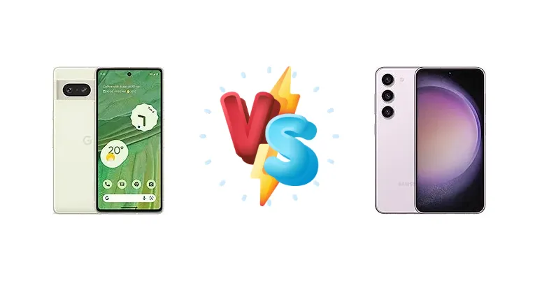 Google Pixel 7 vs Samsung Galaxy S23