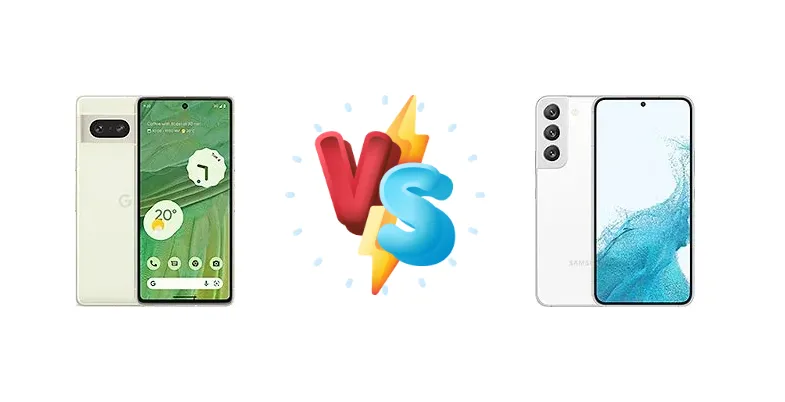 Google Pixel 7 vs Samsung Galaxy S22 5G