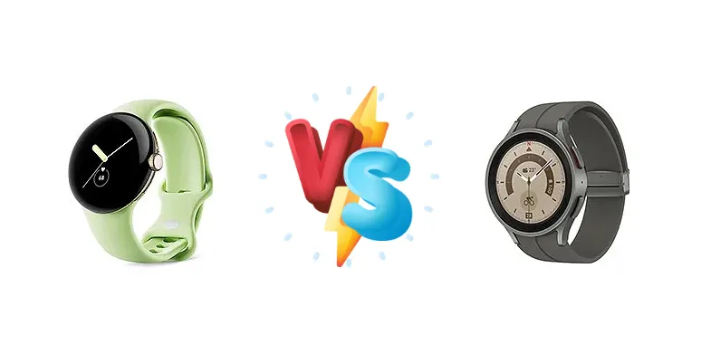 Google Pixel Watch vs Samsung Galaxy Watch5 Pro