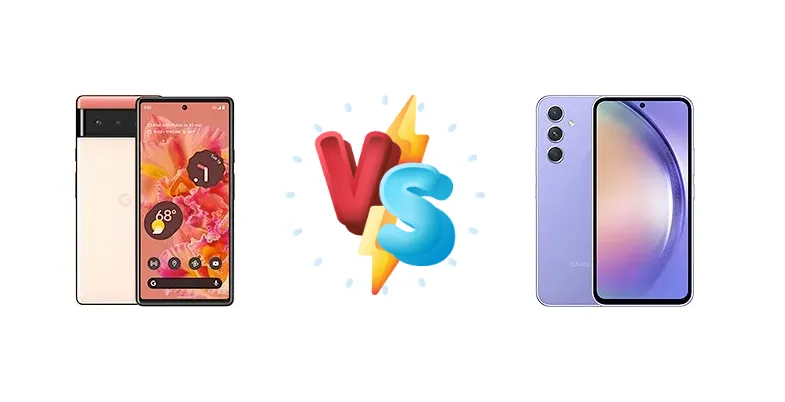 Google Pixel 6 vs Samsung Galaxy A54