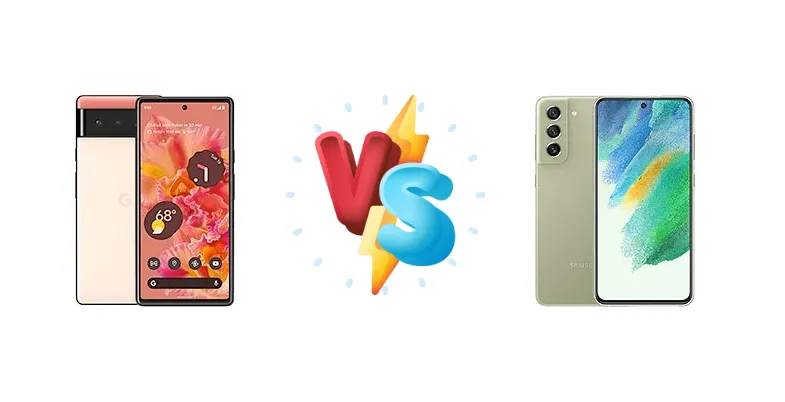Google Pixel 6 vs Samsung Galaxy S21 FE 5G