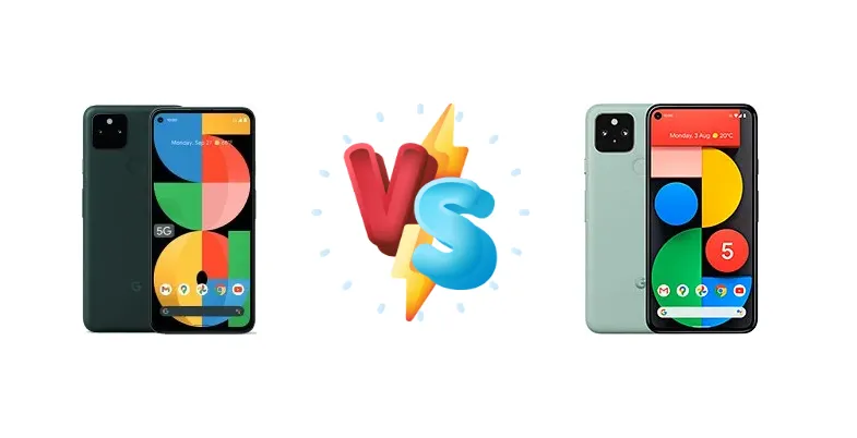 Google Pixel 5a 5G vs Google Pixel 5