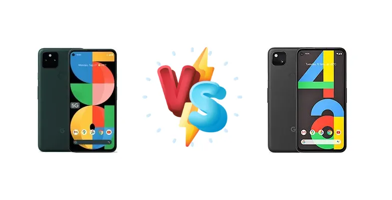 Google Pixel 5a 5G vs Google Pixel 4a