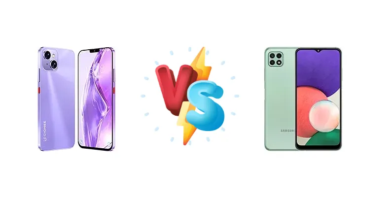 Gionee G13 Pro vs Samsung Galaxy A22 5G