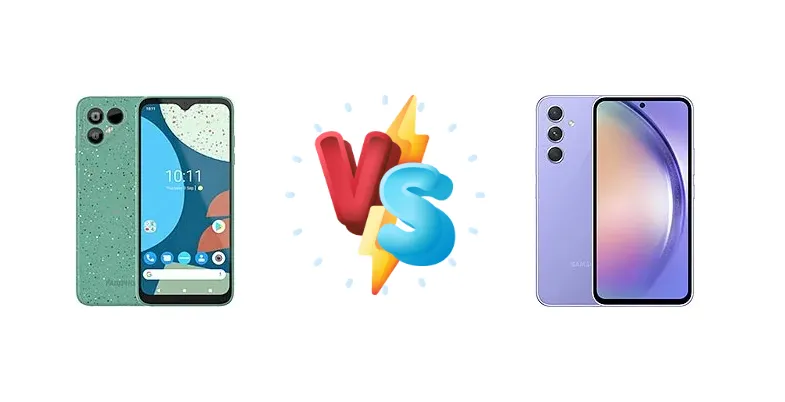 Fairphone 4 vs Samsung Galaxy A54