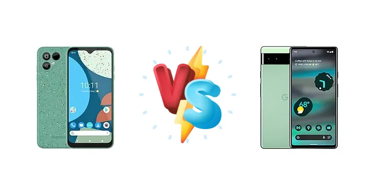Fairphone 4 vs Google Pixel 6a
