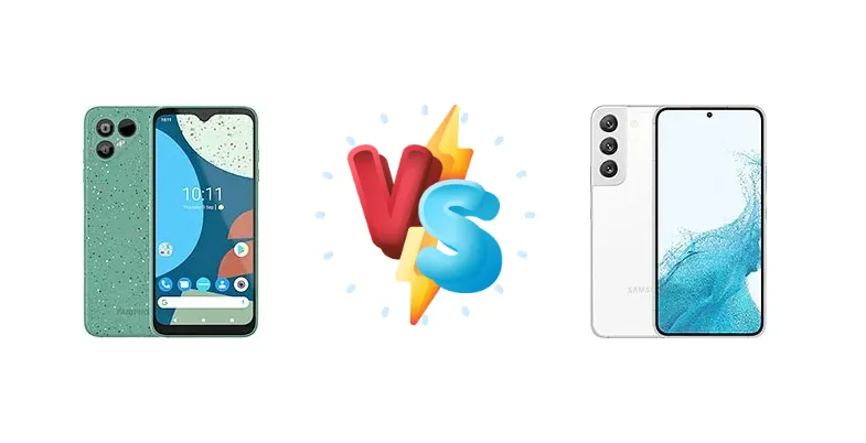 Fairphone 4 vs Samsung Galaxy S22 5G