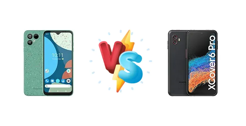 Fairphone 4 vs Samsung Galaxy XCover6 Pro