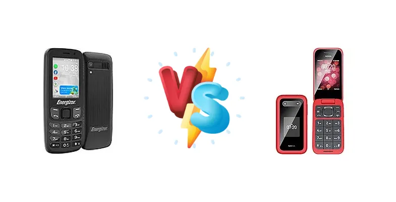 Energizer E242s vs Nokia 2780 Flip