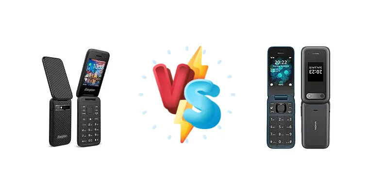 Energizer E282SC vs Nokia 2660 Flip
