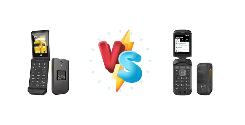Cat S22 Flip vs Sonim XP3plus: Rugged Phone Showdown