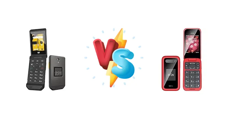 Cat S22 Flip vs Nokia 2780 Flip