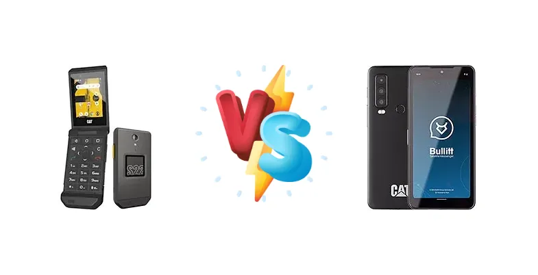 Cat S22 Flip vs Cat S75