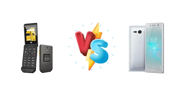 Cat S22 Flip vs Sony Xperia XZ2 Compact
