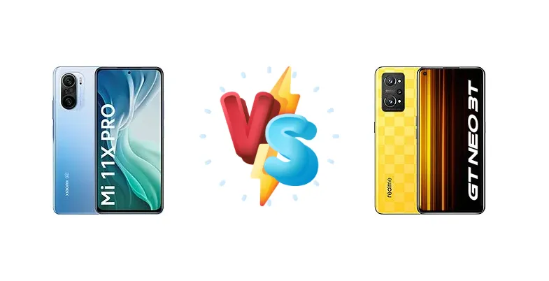 Xiaomi Mi 11X Pro vs Realme GT Neo 3T
