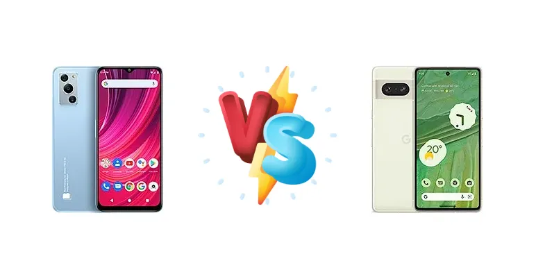 BLU F92e vs Google Pixel 7