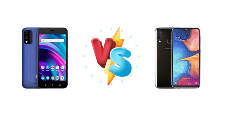 BLU Studio X5 vs Samsung Galaxy A20e
