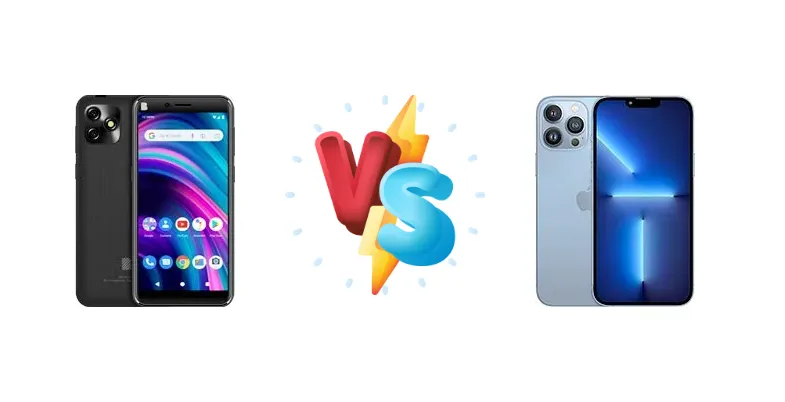 BLU G40 vs Apple iPhone 13 Pro Max
