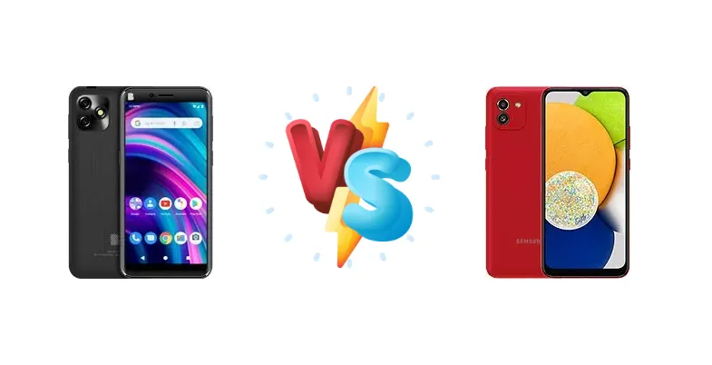 BLU G40 vs Samsung Galaxy A03