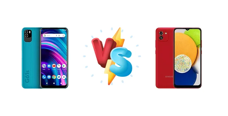 BLU G61s vs Samsung Galaxy A03