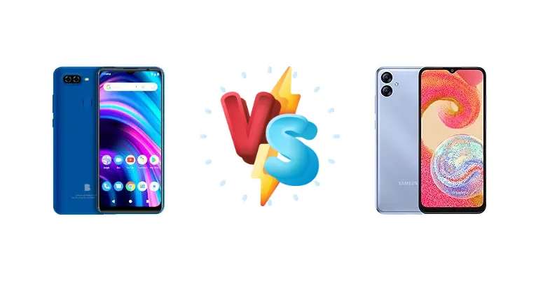 BLU G50 Mega 2022 vs Samsung Galaxy A04e