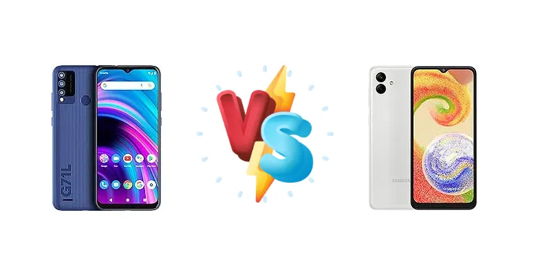 BLU G71L vs Samsung Galaxy A04