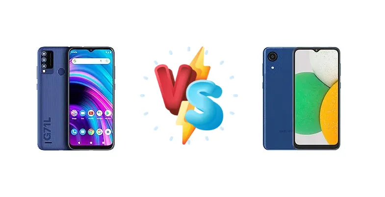 BLU G71L vs Samsung Galaxy A03 Core