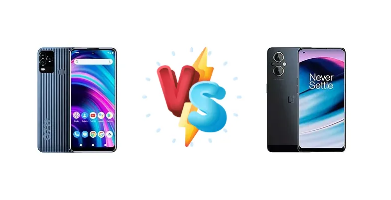 BLU G71+ vs OnePlus Nord N20 5G