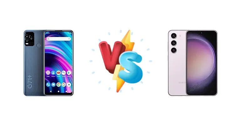 BLU G71+ vs Samsung Galaxy S23