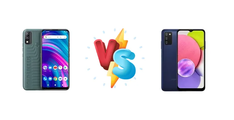 BLU G51S vs Samsung Galaxy A03s