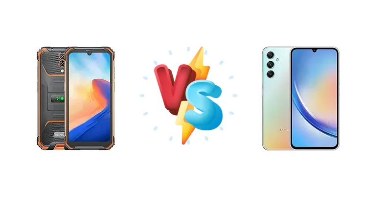 Blackview BV7200 vs Samsung Galaxy A34