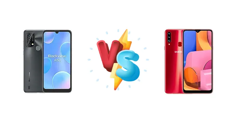 Blackview A50 vs Samsung Galaxy A20s