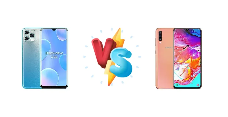 Blackview A95 vs Samsung Galaxy A70