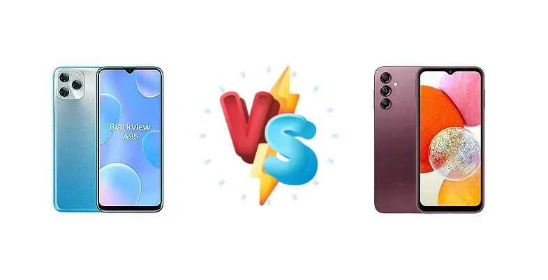 Blackview A95 vs Samsung Galaxy A14