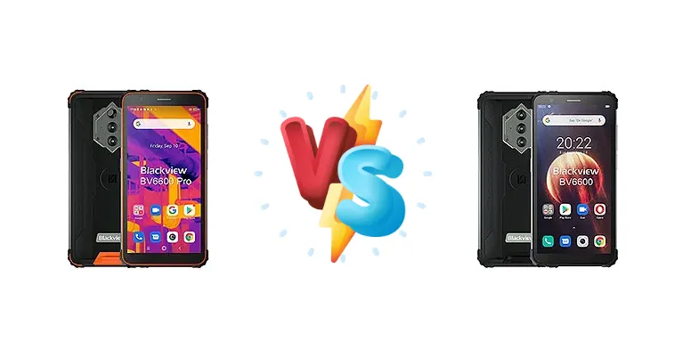 Blackview BV6600 Pro vs Blackview BV6600