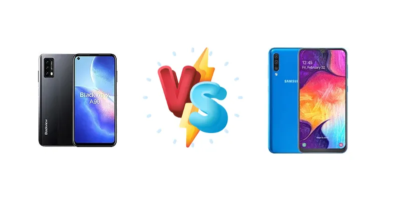 Blackview A90 vs Samsung Galaxy A50