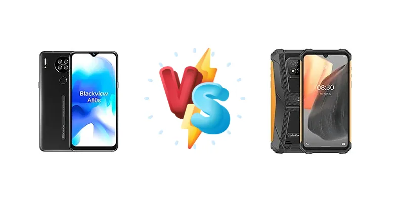 Blackview A80s vs Ulefone Armor 8 Pro