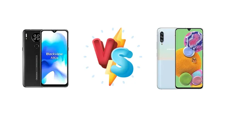 Blackview A80s vs Samsung Galaxy A90 5G