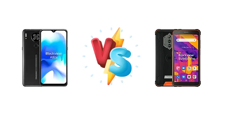 Blackview A80s vs Blackview BV6600 Pro