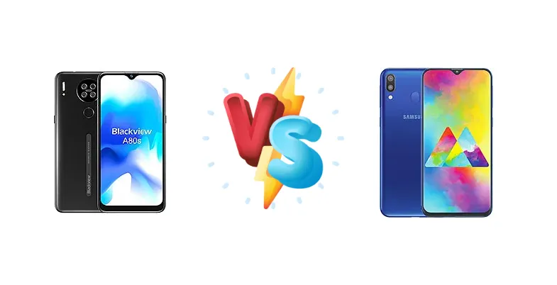 Blackview A80s vs Samsung Galaxy M20