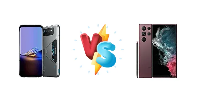 Asus ROG Phone 6D Ultimate vs Samsung Galaxy S22 Ultra 5G