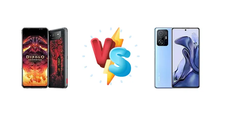 Asus ROG Phone 6 Diablo Immortal Edition vs Xiaomi 11T