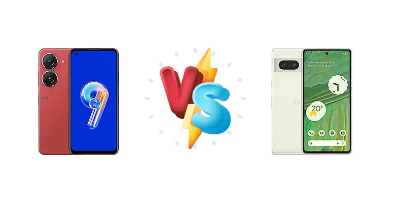 Asus Zenfone 9 vs Google Pixel 7