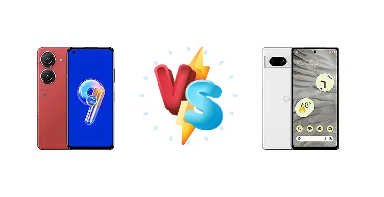 Asus Zenfone 9 vs Google Pixel 7a