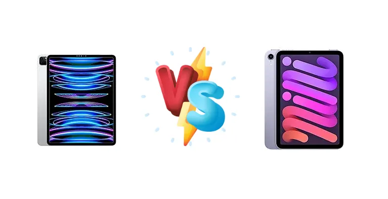 Apple iPad Pro 12.9 (2022) vs Apple iPad mini (2021)